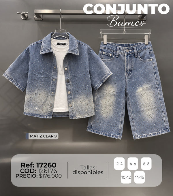 conjunto bumes 1 niña