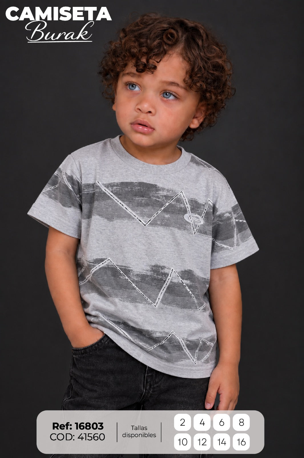 camiseta burak niño