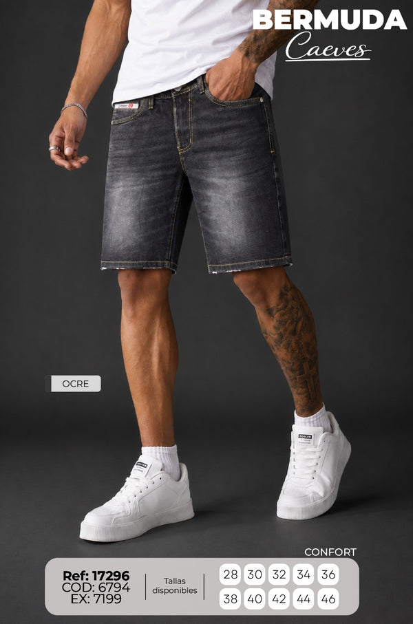 bermuda caeves ocre hombre