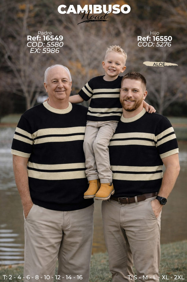 Camibuso Noad Padre E Hijo Aloe