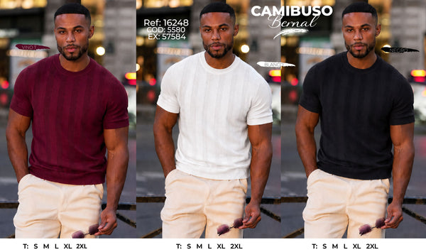 camibuso bernal collage hombre