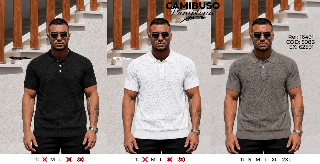 camibuso pamplona collage hombre