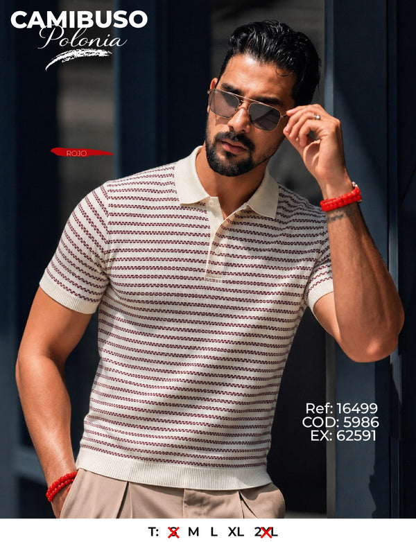 camibuso polonia rojo hombre