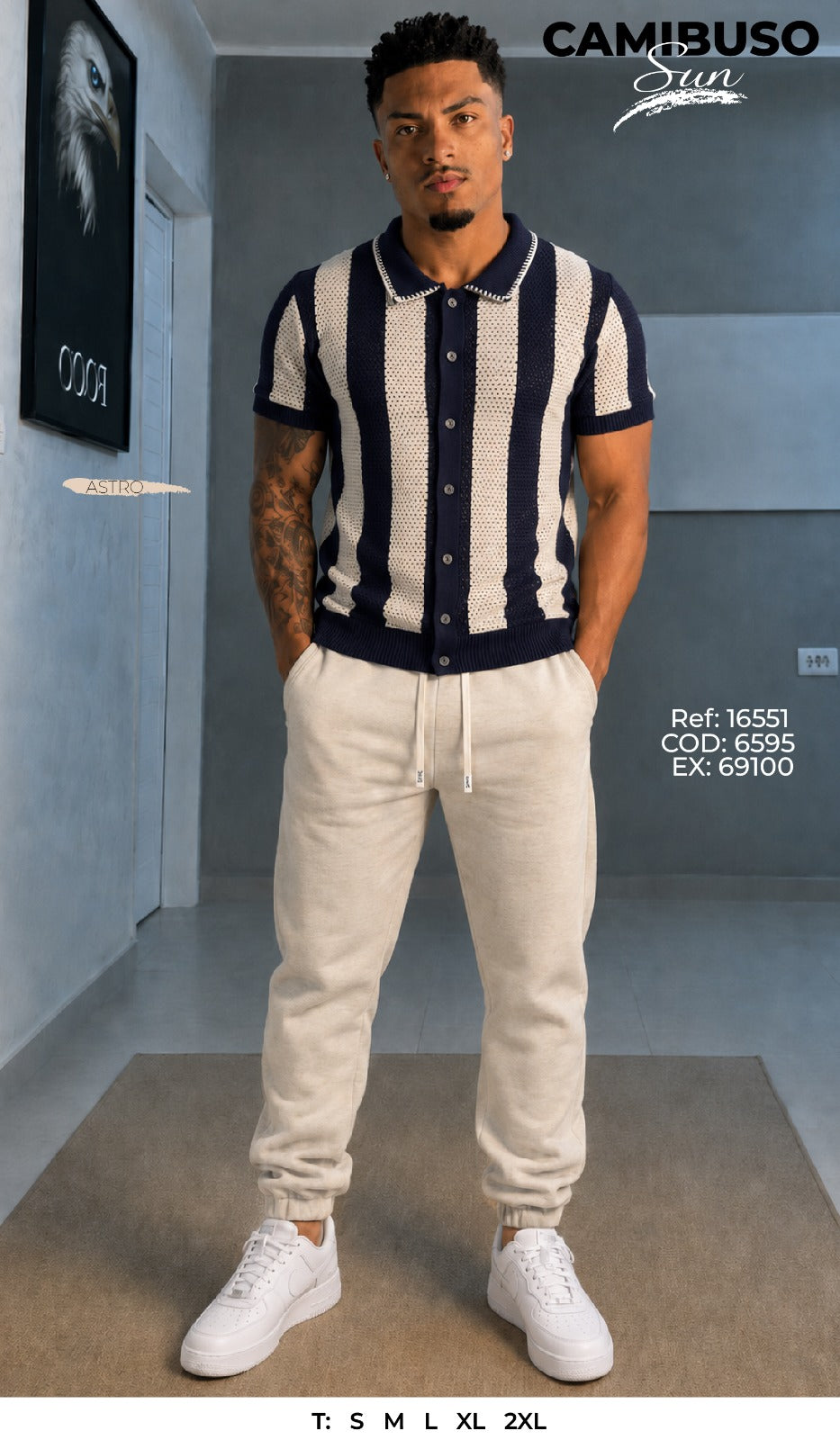 camibuso sun astro hombre