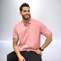 Camisa cuello frances hombre