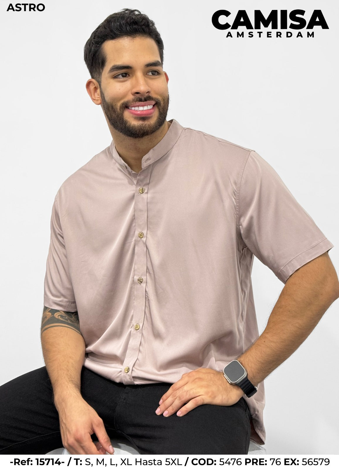 camisa amsterdam astro hombre