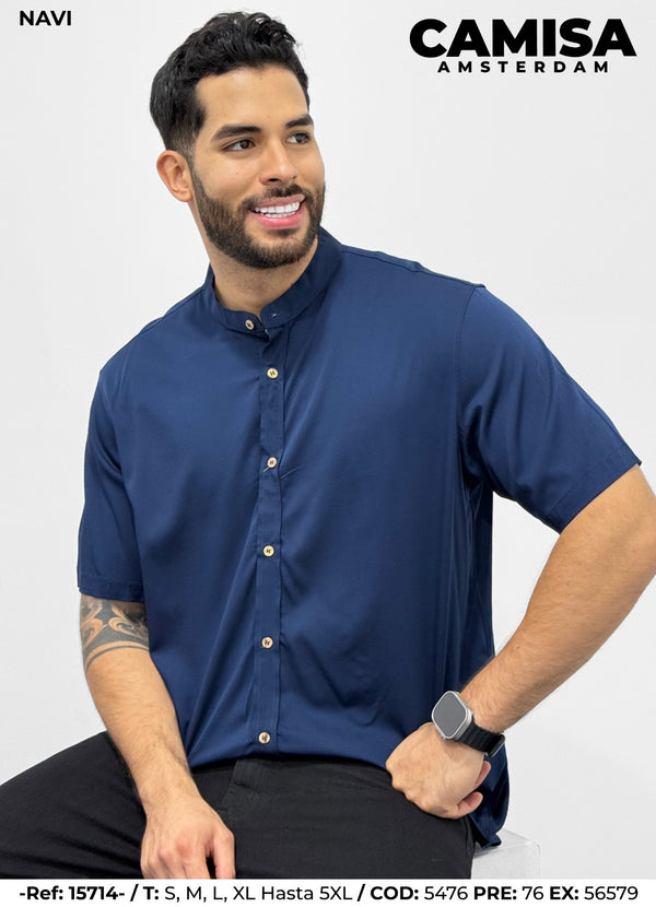 camisa amsterdam navi hombre
