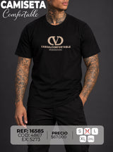 camiseta comfortable hombre