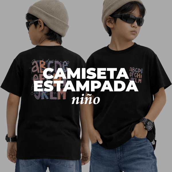 Camiseta Estampada Nino