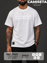camiseta trend hombre