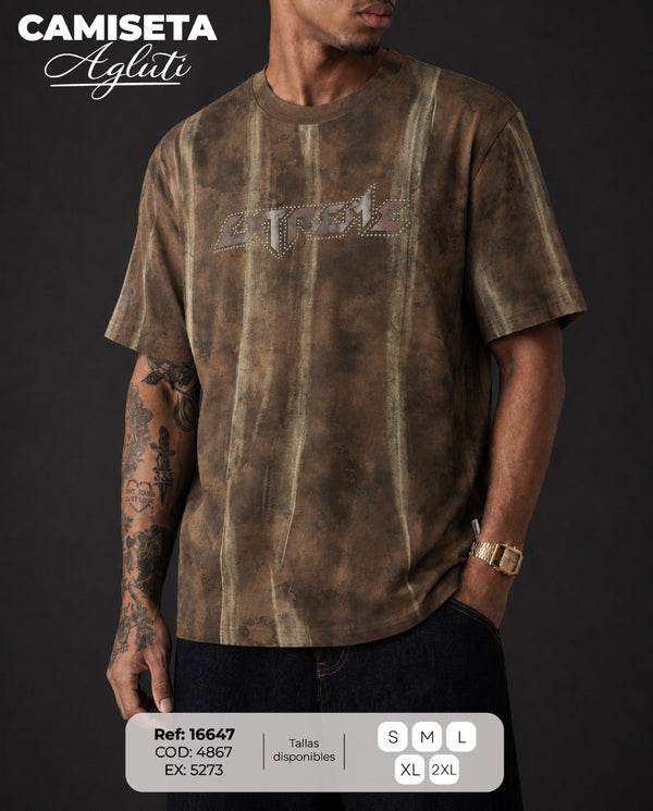 camiseta agluti hombre