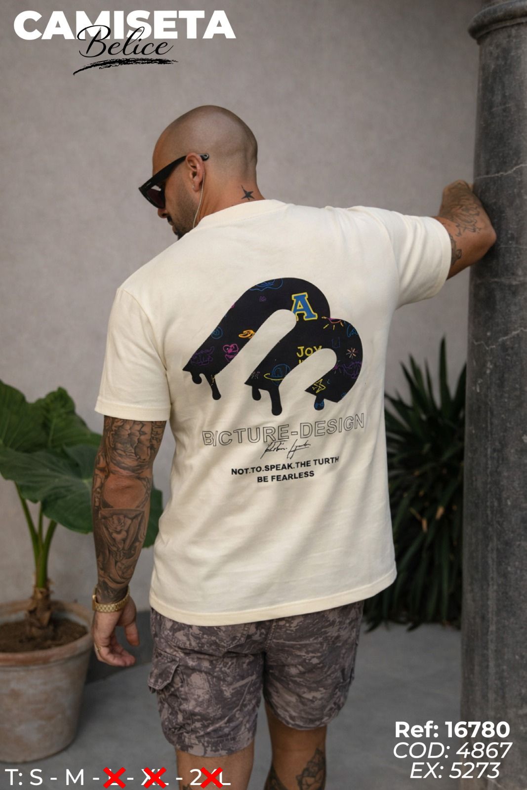 Camiseta Belice Hombre
