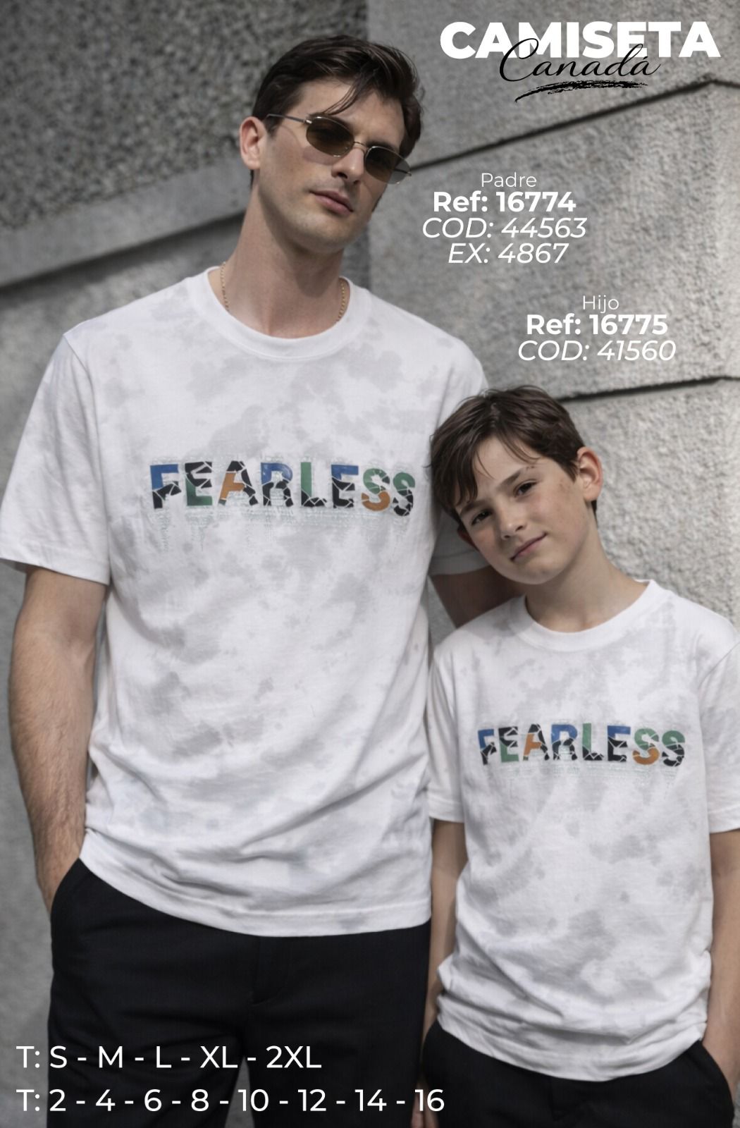 Camiseta Canada Padre E Hijo