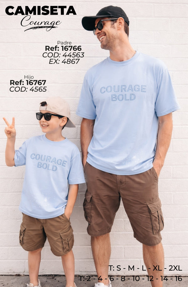 Camiseta Caurage Padre E Hijo