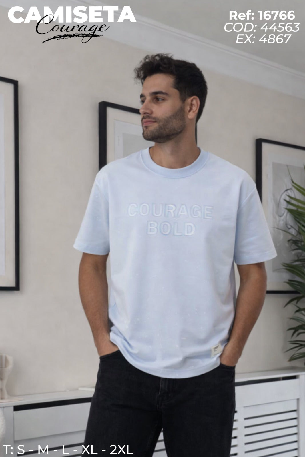 Camiseta Courage Hombre