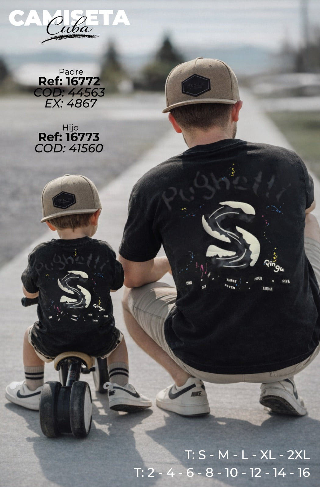 Camiseta Cuba Padre E Hijo
