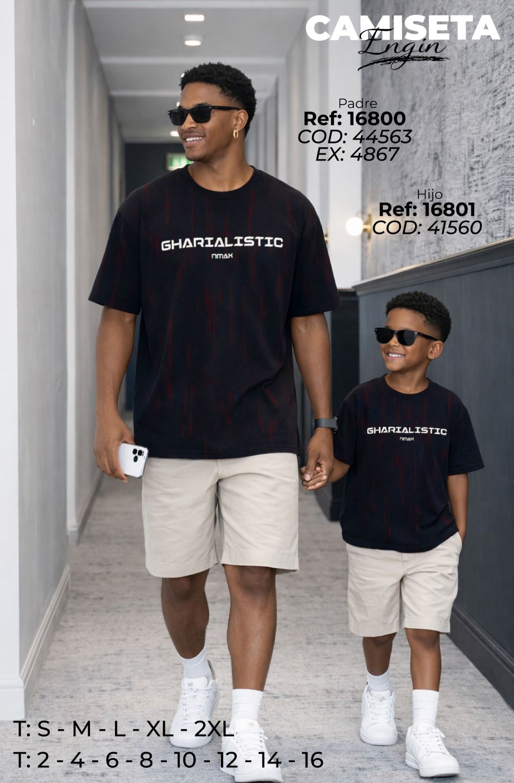 Camiseta Engin Padre E Hijo