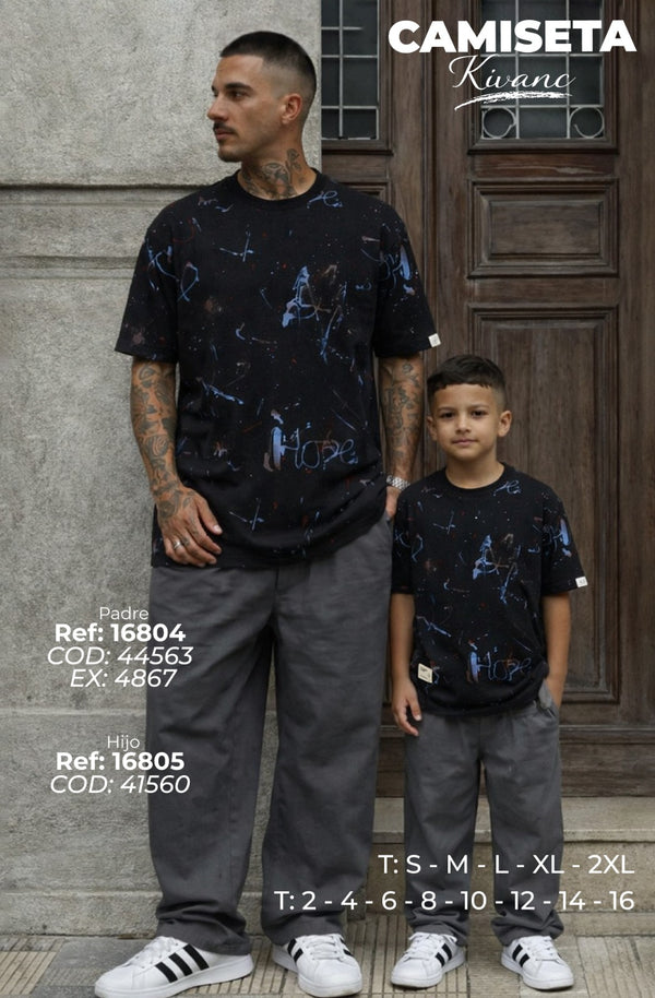 Camiseta Kivana Padre E Hijo