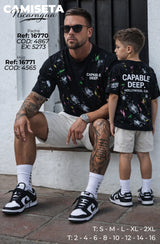 Camiseta Nicaragua Padre E Hijo