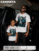 camiseta angel padre e hijo