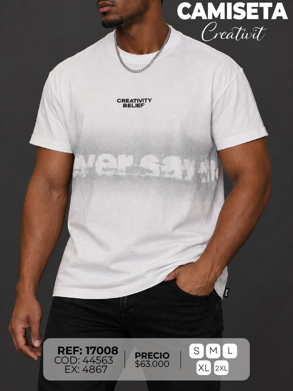 Camiseta Creativit hombre