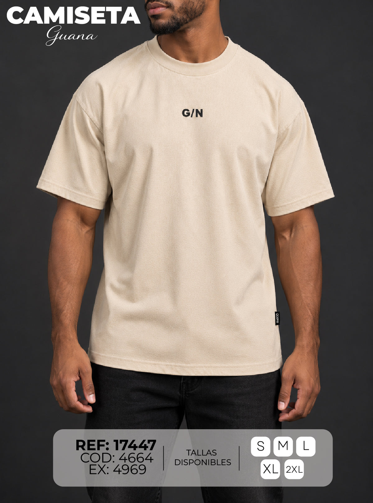 camiseta guan hombre