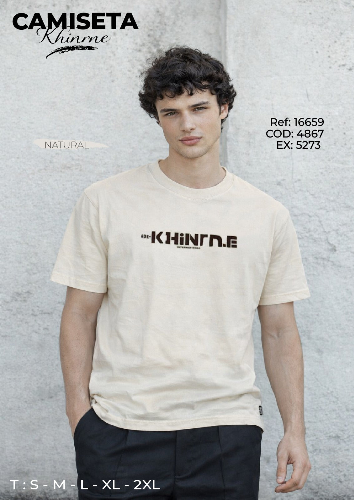 camiseta khinrne hombre