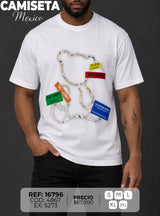 camiseta mexico hombre