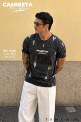 camiseta mountan hombre