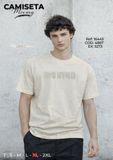 camiseta moving hombre