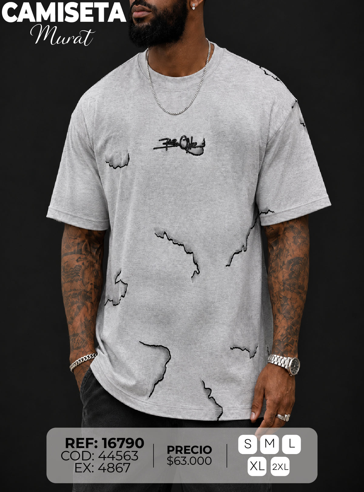 camiseta murat hombre