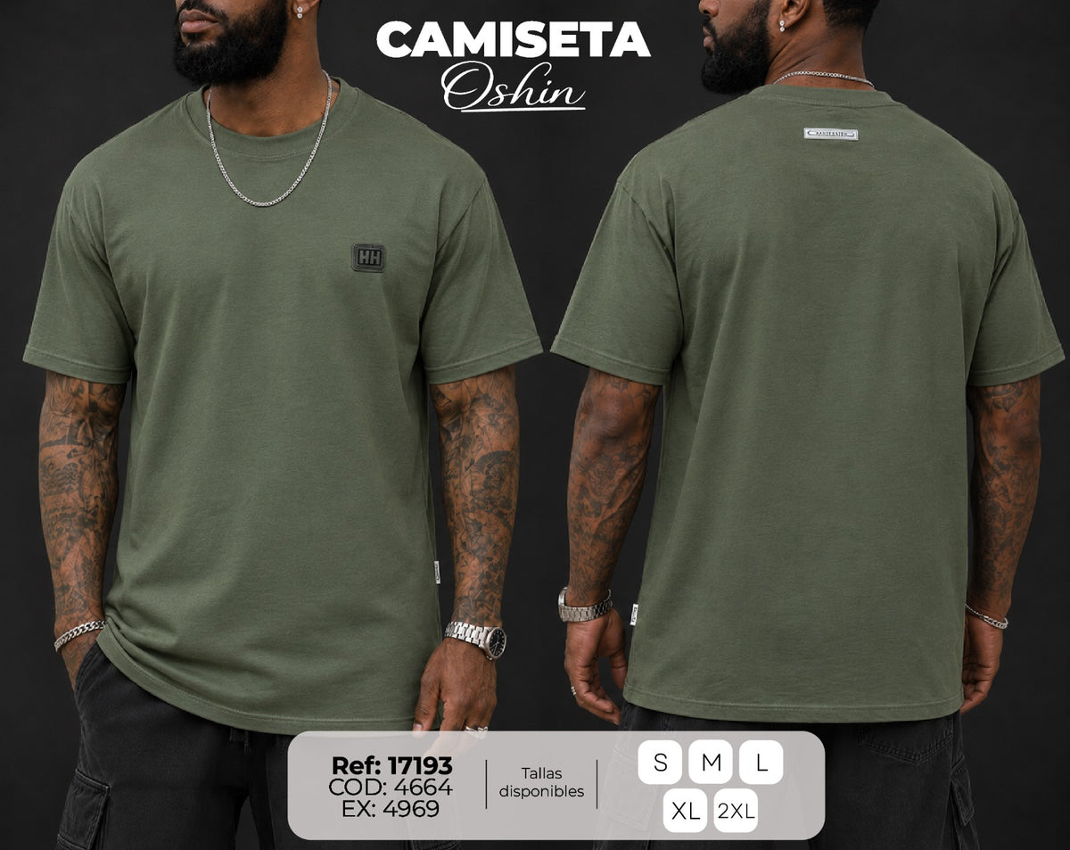 camiseta oshin hombre