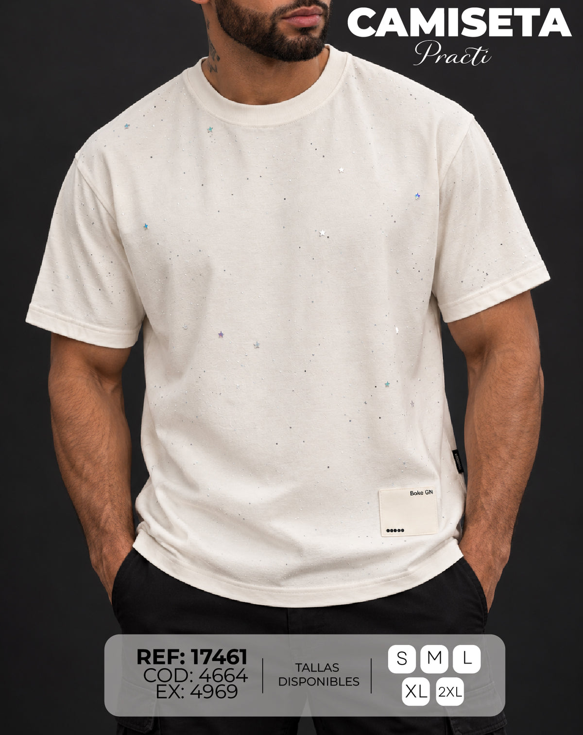 camiseta practi hombre