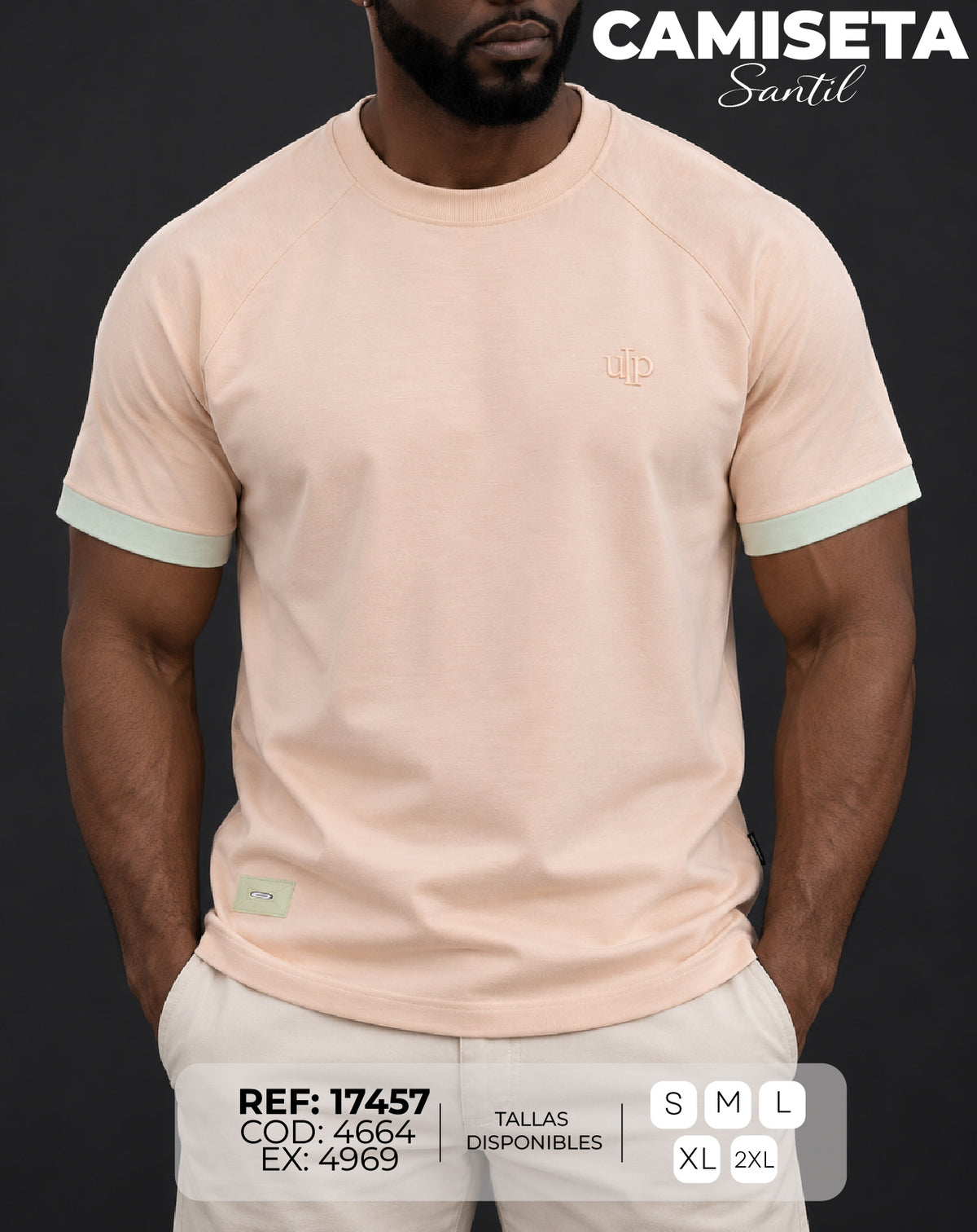 camiseta santil hombre