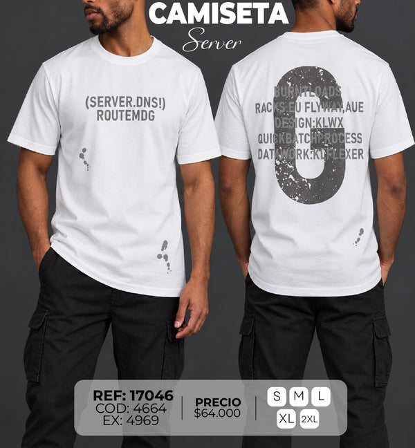 Camiseta Server Hombre