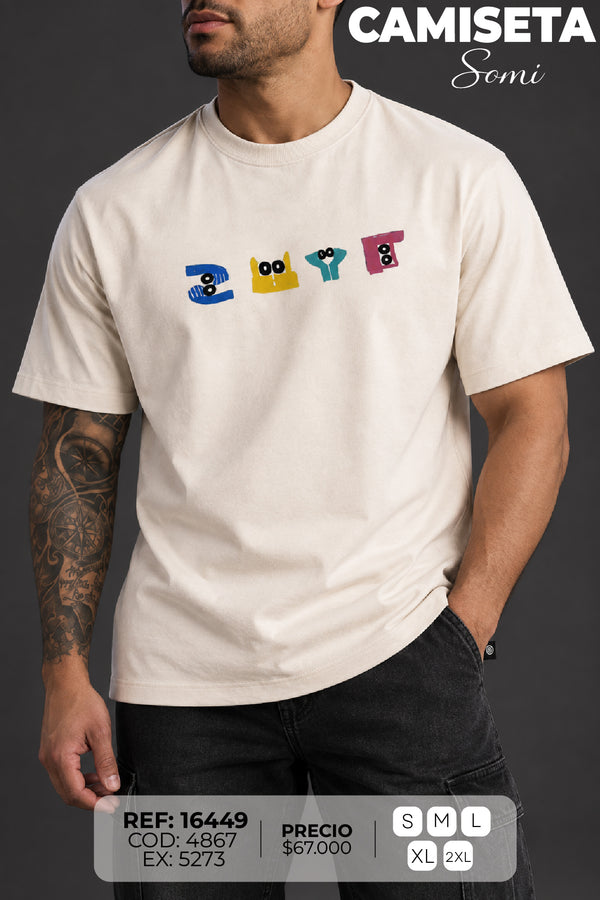 camiseta somi hombre
