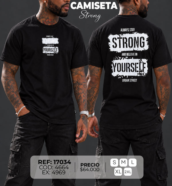 Camiseta Strong Hombre