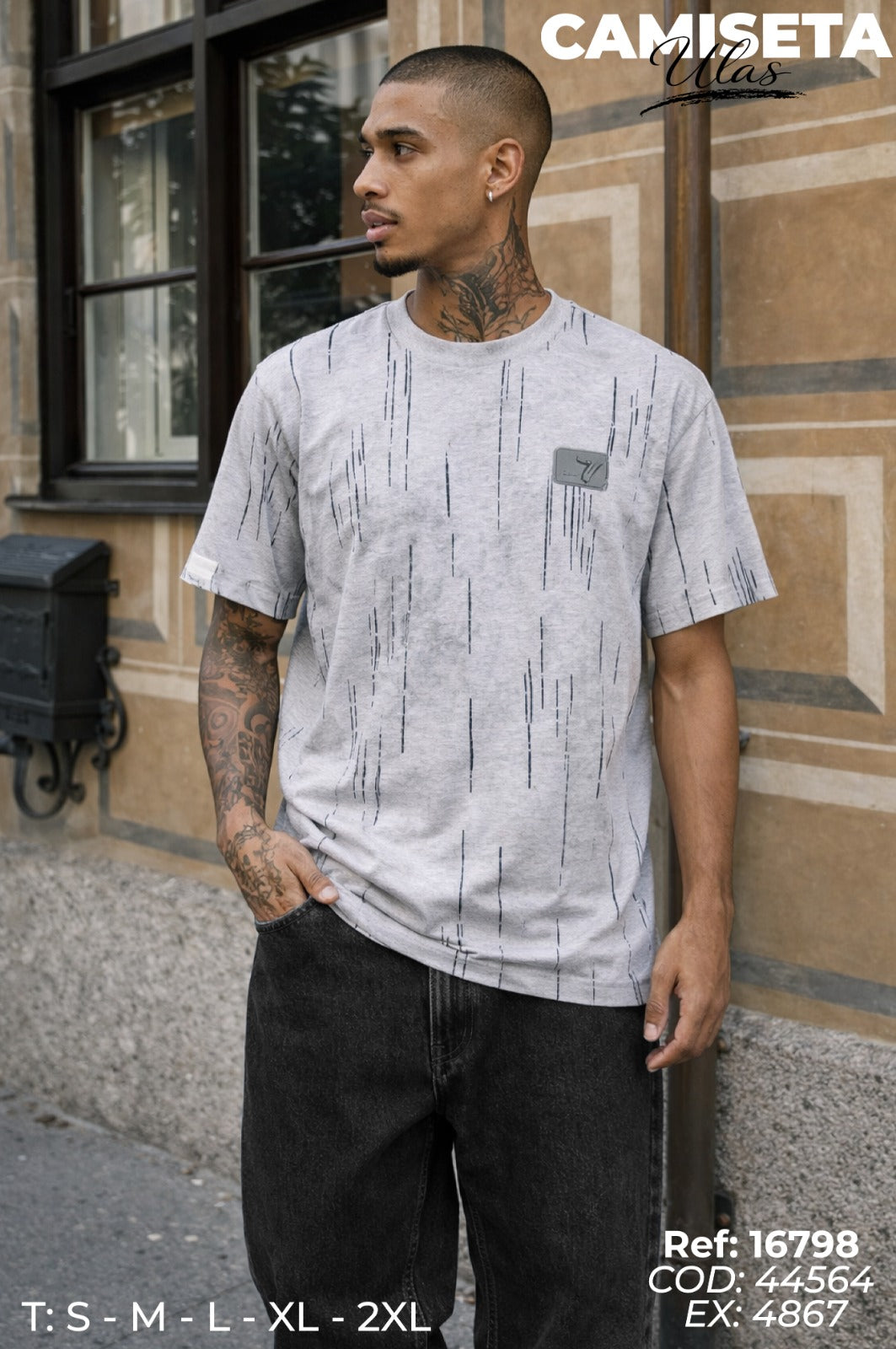camiseta ulas hombre