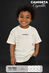 camiseta capable niño