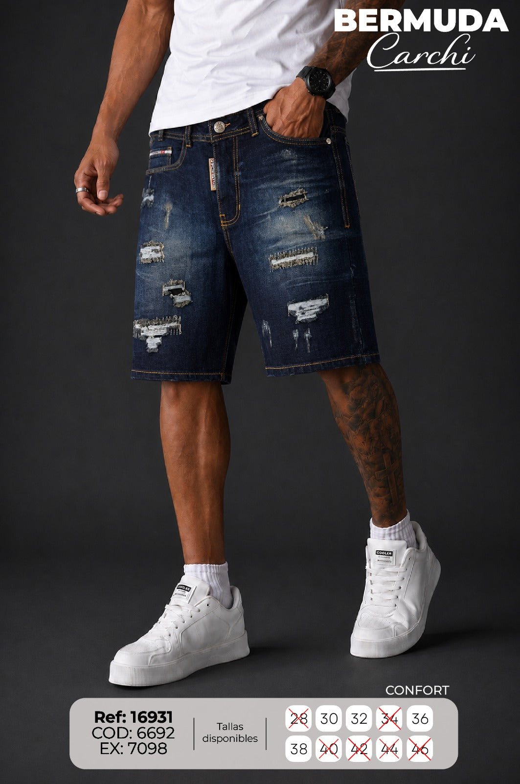 Bermuda Carchi Hombre