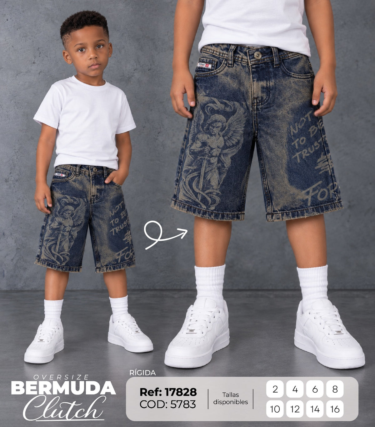 bermuda clutch niño
