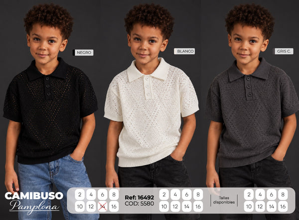 camibuso pamplona collage niño