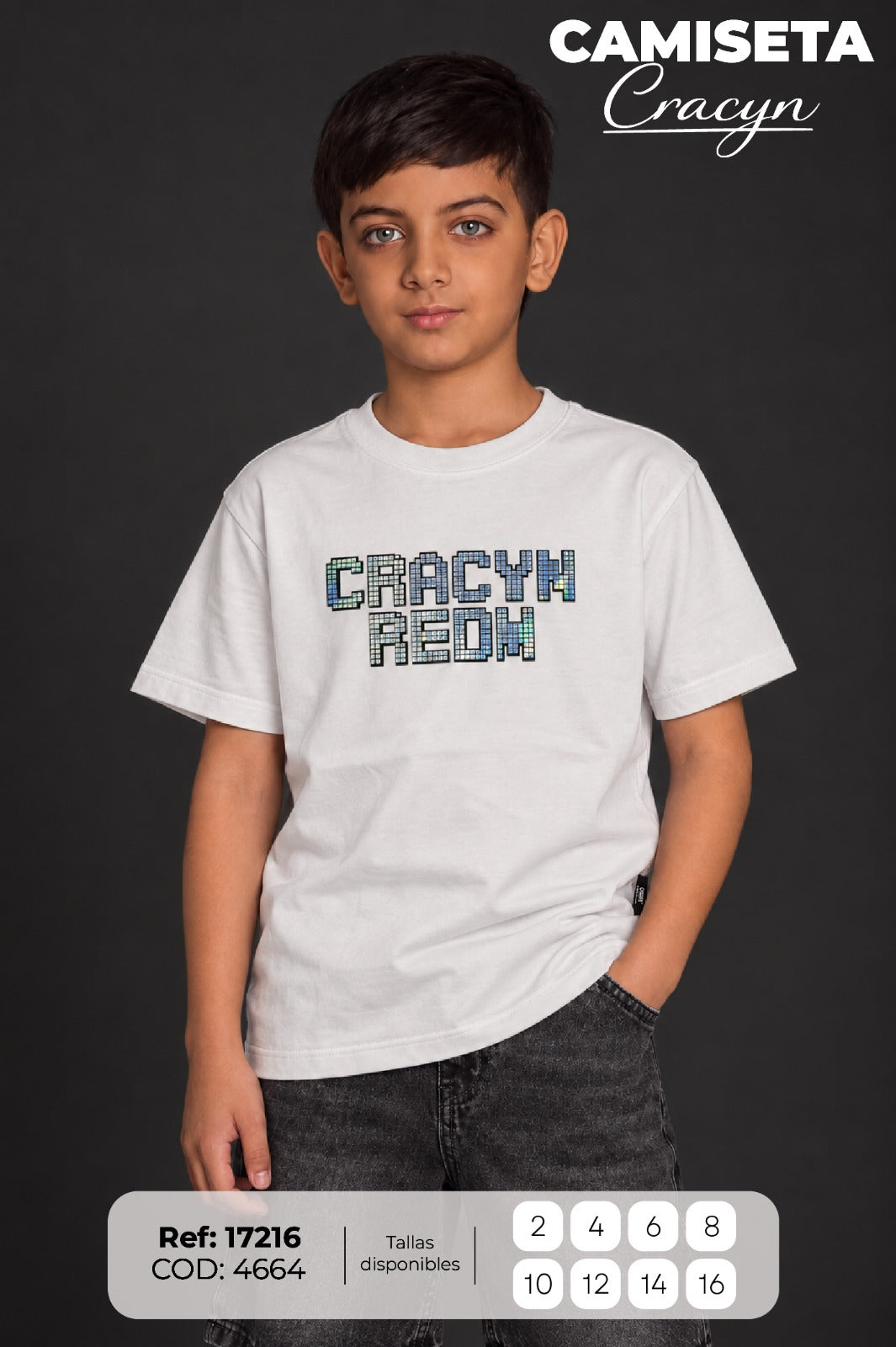 camiseta cracyn niño