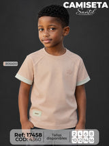 camiseta santil niño