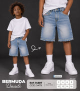 bermuda danilo azul m niño