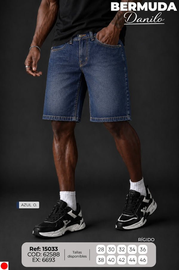 bermuda danilo azul o hombre