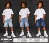 bermuda danilo azules collage niño