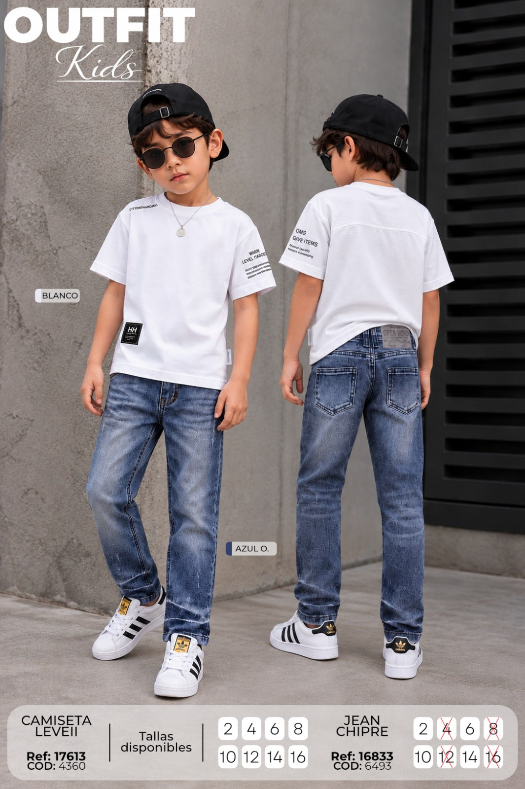 outfits niño leveii