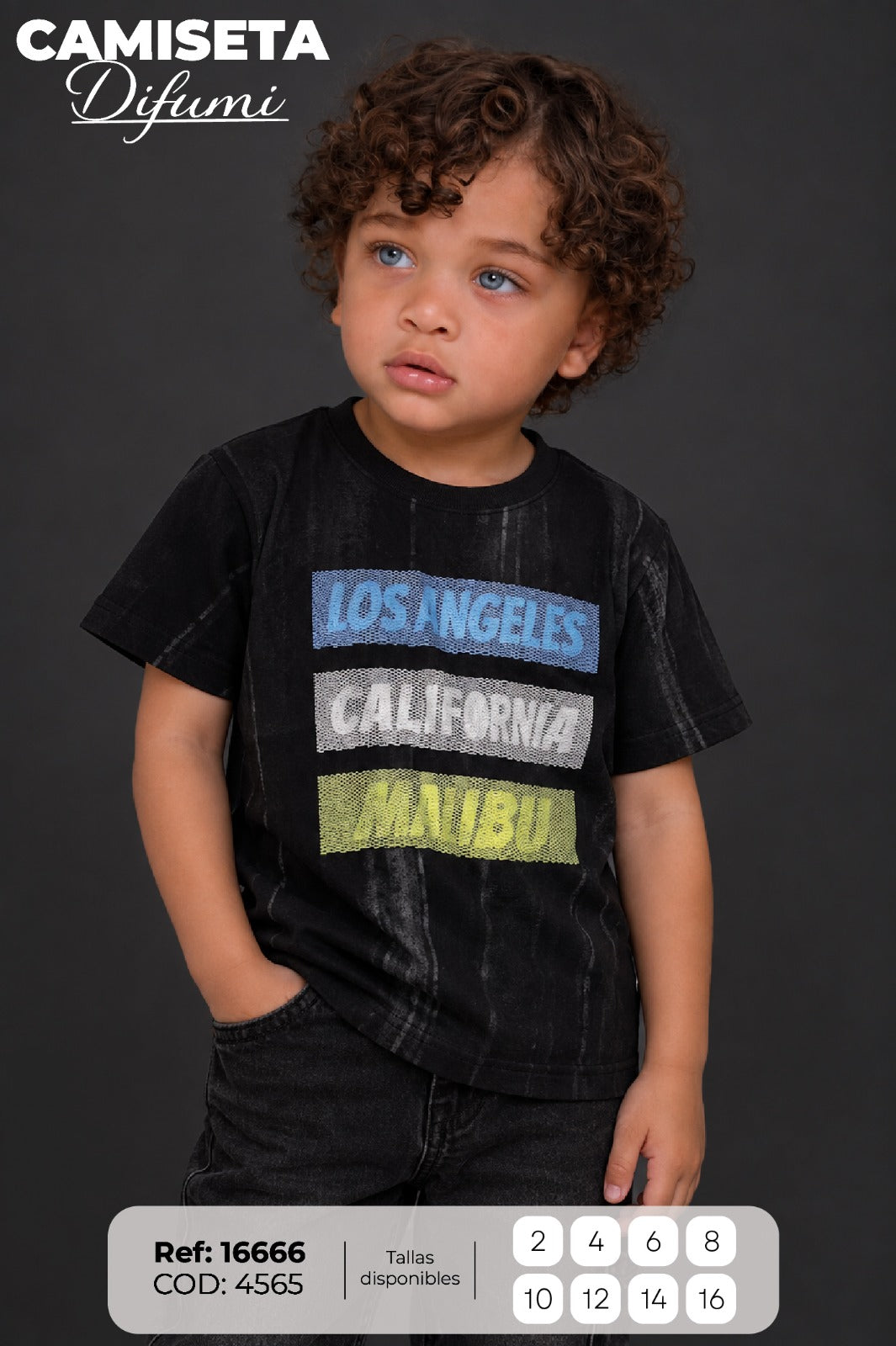 camiseta difumi niño
