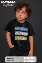 camiseta difumi niño